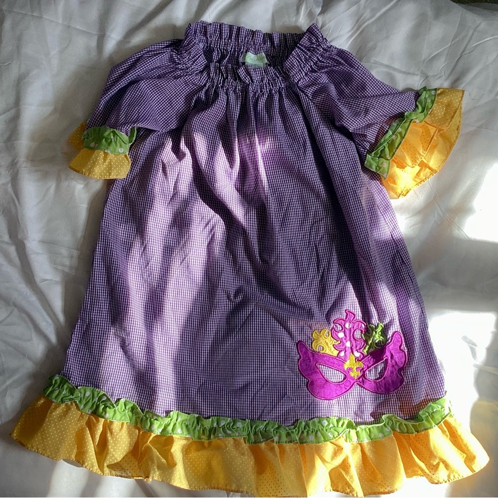 Be Mine Mardi Gras Dress